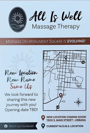 All is Well Massage Therapy New Location